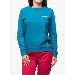 Bluza wspinaczkowa damska La Sportiva Climbing on the Moon Sweatshirt. Zielone bluzy bez kaptura damskie La Sportiva, xs. Za 256.99 zł.