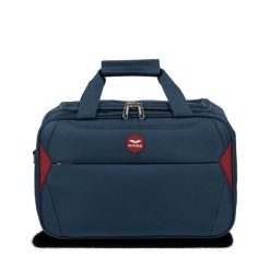 Torba podręczna DIPPER Wings BLUE. Niebieskie torby męskie na ramię Wings, bez wzorów, z materiału, na ramię. Za 69.90 zł.