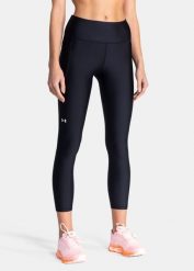 Legginsy Under Armour HeatGear® Armour No-Slip Waistband Ankle Leggings (1365335-001). Czarne legginsy damskie Under Armour, xs, bez wzorów. Za 128.99 zł.