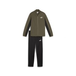 Młodzieżowy dres Poly Baseball PUMA Loden Green. Zielona spodnie dresowe damskie Puma, m, bez wzorów, z dresówki. W wyprzedaży za 149.00 zł.