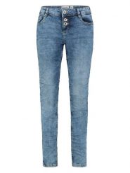 Sublevel Dżinsy - Skinny fit - w kolorze niebieskim rozmiar: M. Niebieskie jeansy damskie Sublevel. Za 140.53 zł.
