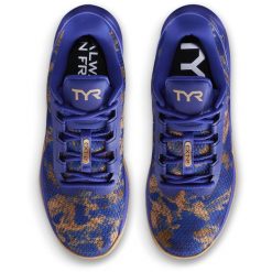 Buty treningowe męskie na siłownię TYR CXT2 Trainer. Niebieskie buty fitness męskie TYR, na fitness i siłownię. Za 672.73 zł.