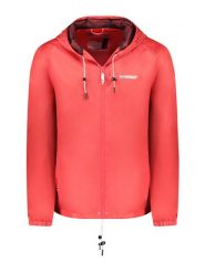 Geographical Norway Kurtka przejściowa "Boat" w kolorze czerwonym rozmiar: 3XL. Czerwone kurtki męskie Geographical Norway, xl, bez wzorów, bez kaptura. Za 70.24 zł.