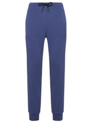 K-Way Spodnie dresowe Bishop K31313W Granatowy Slim Fit. Niebieskie spodnie dresowe męskie k-way, bez wzorów, z bawełny. Za 299.99 zł.
