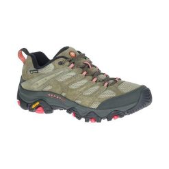 Buty Sportowe Merrell Damskie Czarna Skóra. Czarne obuwie trekkingowe damskie MERRELL, na lato. Za 721.25 zł.