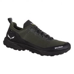 Buty trekkingowe męskie Salewa Pedroc Air. Niebieskie buty trekkingowe męskie Salewa, z materiału, bez zapięcia, trekkingowe. Za 893.00 zł.