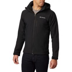 Columbia Kurtka Cascade Ridge Iii 2090412010. Czarne kurtki męskie Columbia, xl, bez wzorów, z softshellu, sportowe, bez kaptura. Za 413.99 zł.