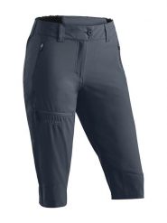 Maier Sports Szorty funkcyjne "Lulaka" w kolorze granatowym rozmiar: 46. Niebieskie spodenki sportowe damskie Maier Sports, z materiału, outdoorowe. Za 178.79 zł.