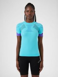Ultra1 Running T-Shirt. Niebieskie t-shirty damskie UYN, m, bez wzorów, z poliamidu, bez kołnierzyka. Za 281.65 zł.