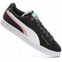 Męskie buty sportowe do chodzenia Puma Suede Displaced. Czarne buty sportowe na co dzień męskie Puma, bez zapięcia, trekkingowe, Puma Suede. Za 219.00 zł.