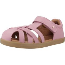 Sandały BOBUX CROSS JUMP Fioletowy. Fioletowe sandały męskie Bobux, ze skóry, bez zapięcia. Za 333.99 zł.