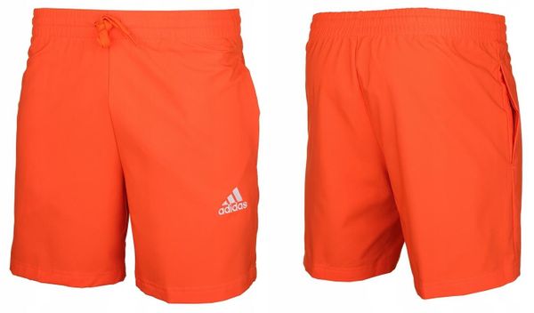 Spodenki męskie adidas SL Essentials Chelsea. Brązowe szorty męskie Adidas, bez wzorów, z materiału, klasyczne. Za 81.99 zł.