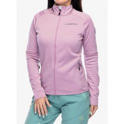 Bluza rozpinana damska La Sportiva Elements Jkt. Czerwone bluzy bez kaptura damskie La Sportiva, s. Za 492.99 zł.