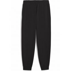 Damskie spodnie dresowe ESS SCRIPT Comfort PUMA Black. Czarne spodnie sportowe damskie Puma, xs, z dresówki, do biegania. W wyprzedaży za 124.00 zł.