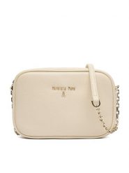 Patrizia Pepe Torebka CB0071/L001-W405 Écru. Listonoszki damskie Patrizia Pepe, bez wzorów, ze skóry, bez dodatków. Za 689.99 zł.