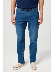 Wrangler Dżinsy "Greenboro" - Regular fit - w kolorze niebieskim rozmiar: W36/L30. Niebieskie jeansy męskie Wrangler. Za 208.99 zł.