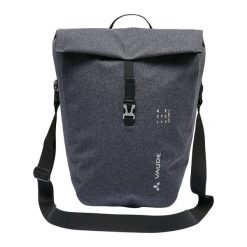 Torba na rower VAUDE ReCycle Pro. Czarne torby męskie na ramię Vaude, bez wzorów, z materiału, na ramię, duże. Za 678.55 zł.