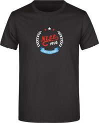 T-shirt męski Nell Alvar czarny 2XL. Czarne t-shirty męskie ENELL, na lato, m, bez wzorów, z bawełny, bez kołnierzyka. Za 119.99 zł.