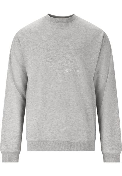 Bluza z okrągłym dekoltem Virtus Kayden. Szare bluzy sportowe męskie VIRTUS, na jesień, bez wzorów, z bawełny, eleganckie, bez kołnierzyka, bez ramiączek. Za 190.00 zł.
