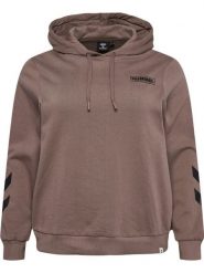 Bluza damska z kapturem Hummel Legacy Plus. Brązowe bluzy z kapturem damskie HUMMEL, na jesień, s, z bawełny. Za 208.20 zł.