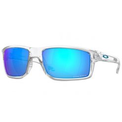 Męskie okulary przeciwsłoneczne Oakley® Gibbston w kolorze niebieskim. Niebieskie okulary przeciwsłoneczne męskie Oakley. Za 467.99 zł.
