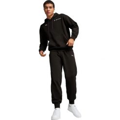 Spodnie Puma Bmw Mms Ess Pants Fleece, Mężczyźni. Czarne spodnie sportowe męskie Puma, z bawełny. Za 490.00 zł.