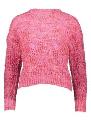 ONLY Sweter w kolorze różowym rozmiar: S. Różowe swetry klasyczne damskie Only, s, ze splotem, bez kołnierzyka. Za 96.60 zł.