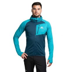 Bluza trekkingowa męska Eclipse Hooded. Niebieskie bluzy bez kaptura męskie MOUNTAIN EQUIPMENT, m. Za 476.99 zł.