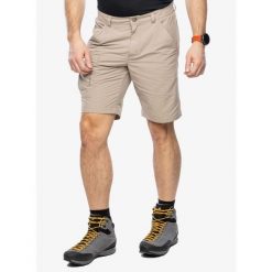 Spodenki turystyczne męskie Vaude Farley Bermuda V. Brązowe szorty męskie Vaude, bez wzorów, sportowe. Za 209.99 zł.