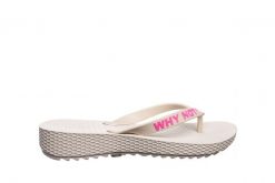 Japonki Dijean 291 344 Ivory-Pink, Beż, Guma - 39. Brązowe klapki damskie Dijean, bez wzorów, z gumy, bez obcasa. W wyprzedaży za 26.10 zł.