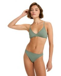 Dół bikini dla Kobiety BEACH CLASSICS BIKINI. Zielone bikini damskie Roxy, bez wzorów. Za 144.45 zł.
