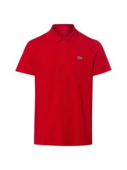 Lacoste koszulka polo Mężczyźni czerwony, 3. Czerwone koszulki polo męskie Lacoste, l, bez wzorów, z bawełny, bez ramiączek. Za 449.95 zł.