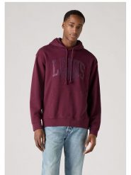 Levi´s Bluza w kolorze fioletowym rozmiar: XS. Różowe bluzy z kapturem męskie s, z bawełny. Za 126.75 zł.