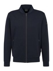 Bugatti Bluza 8750-75174C Granatowy Regular Fit. Niebieskie bluzy bez kaptura męskie Bugatti, l, z bawełny. Za 629.99 zł.