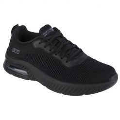 Buty do chodzenia męskie Skechers Squad Encounter. Czarne buty fitness męskie Skechers, do biegania. Za 379.99 zł.