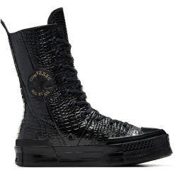 Buty sportowe Converse Chuck 70 Plus Xhi. Czarne buty sportowe na co dzień damskie Converse, bez wzorów, ze skóry. Za 790.00 zł.