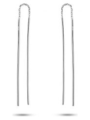 Eclat d'Argent Srebrne kolczyki rozmiar: onesize. Szare kolczyki damskie Eclat d'Argent, srebrne. Za 56.99 zł.