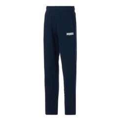 Puma Spodnie Ess 84723503. Niebieskie spodnie materiałowe męskie Puma, bez wzorów. Za 134.99 zł.