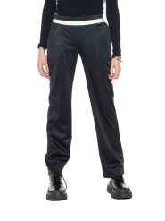 Spodnie dresowe na trening na co dzień. Czarne spodnie sportowe damskie LEONE 1947 APPAREL, m, z dresówki, na fitness i siłownię. Za 303.12 zł.