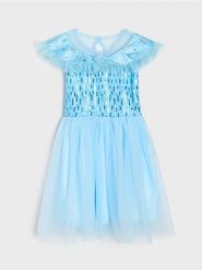 Kostium karnawałowy księżniczki - niebieski. Niebieskie stroje jednoczęściowe damskie Sinsay, s, bez wzorów. Za 39.99 zł.