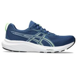 Buty męskie ASICS Gel-Contend 9 - niebieskie, tekstylne, do biegania. Białe obuwie do biegania damskie Asics. Za 271.99 zł.