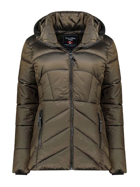 Canadian Peak Kurtka pikowana "Blancheak" w kolorze khaki rozmiar: 3XL. Brązowe kurtki damskie Canadian Peak, xl, bez wzorów, z puchu, bez kaptura. Za 234.94 zł.