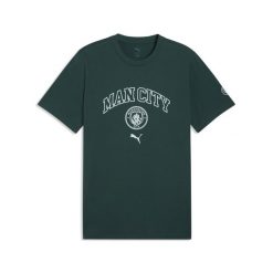 Męska koszulka Manchester City ftblCulture PUMA. Niebieskie t-shirty sportowe męskie Puma, m, bez ramiączek, do piłki nożnej. Za 129.00 zł.