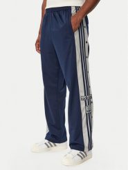 Adidas Spodnie dresowe Adibreak Classic KS7399 Granatowy Regular Fit. Niebieskie spodnie dresowe męskie Adidas, bez wzorów, z dresówki. Za 329.99 zł.