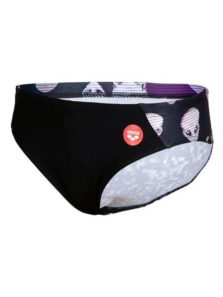 Arena Kąpielówki w kolorze fioletowo-czarnym rozmiar: 152. Czarne kąpielówki męskie Arena, bez wzorów, z materiału. Za 60.88 zł.