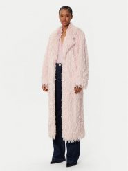 Guess Futro W5RL33 KCN60 Różowy Regular Fit. Czerwone futra damskie Guess, m. Za 1,669.00 zł.