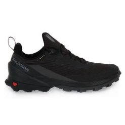 Buty trekkingowe męskie Salomon Cross Over 2 Gtx. Czarne buty trekkingowe męskie Salomon, z gore-texu, bez zapięcia, trekkingowe, gore-tex. Za 525.00 zł.