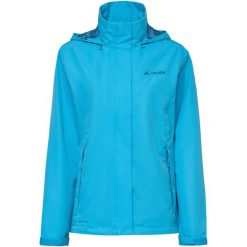 Kurtka damska Escape Light Jacket. Niebieskie kurtki damskie Vaude, bez wzorów, z materiału, bez kaptura. Za 519.00 zł.