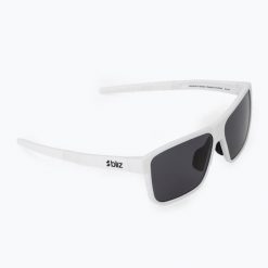 Okulary przeciwsłoneczne Bliz A008. Białe okulary przeciwsłoneczne męskie Bliz, ze lnu. Za 239.99 zł.