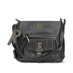 RIEKER H1340-00 black, torebka damska. Czarne torebki klasyczne damskie Rieker, bez wzorów, ze skóry ekologicznej, bez dodatków. Za 249.90 zł.